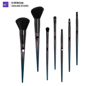 Mei Linda Midnight Blue Brush #MD4227 : meilinda เมลินดา แปรงแต่งหน้า ขนนุ่ม