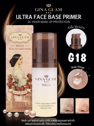 Gina Glam Ultra Base Primer #G18 : sivanna จีน่า กัมป์ อัลตร้า เฟส เบส ไพรเมอร์