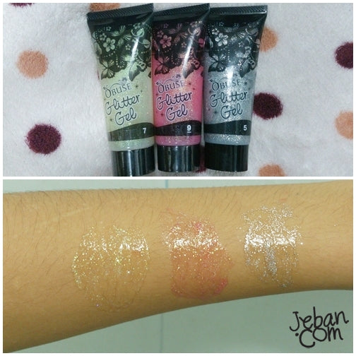 Obuse Glitter Gel #OB086 : โอบิวซ์ กลิทเทอร์ เจล