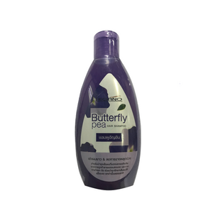 Legano Butterfly Pea Hair Shampoo 200ml. : ลีกาโน่ แชมพู เร่งผมยาว กลิ่นอัญชัน