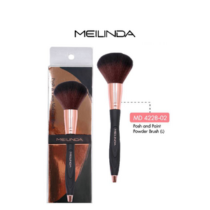 Mei Linda Posh And Paint Makeup Brush #MD4228 : meilinda เมลินดา แปรงแต่งหน้า ขนนุ่ม