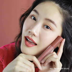 Nee Cara Velvet Matte Lip Glaze #NA1961 : neecara นีคาร่า เวลเวท แมท ลิป เกรซ