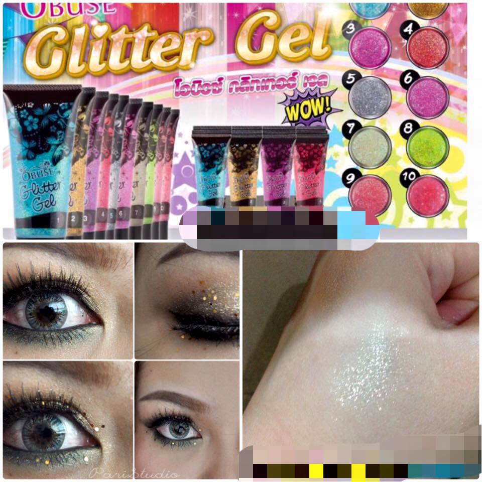 Obuse Glitter Gel #OB086 : โอบิวซ์ กลิทเทอร์ เจล