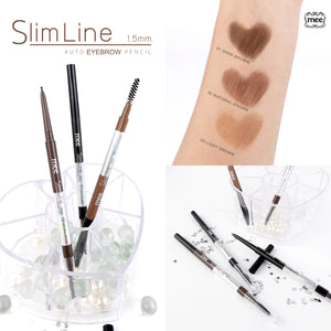 Mee Slimline Auto Eyebrow Pencil : มี สลิมไลน์ 1.5 มม. ออโต้ อายบราว เพนซิล ดินสอเขียนคิ้ว