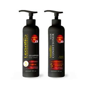 Legano Hair Shampoo & Conditioner : ลีกาโน่ ขวดดำ แชมพูเร่งผมยาว และครีมนวดผม สารสกัดจากญี่ปุ่น หัวปั้ม