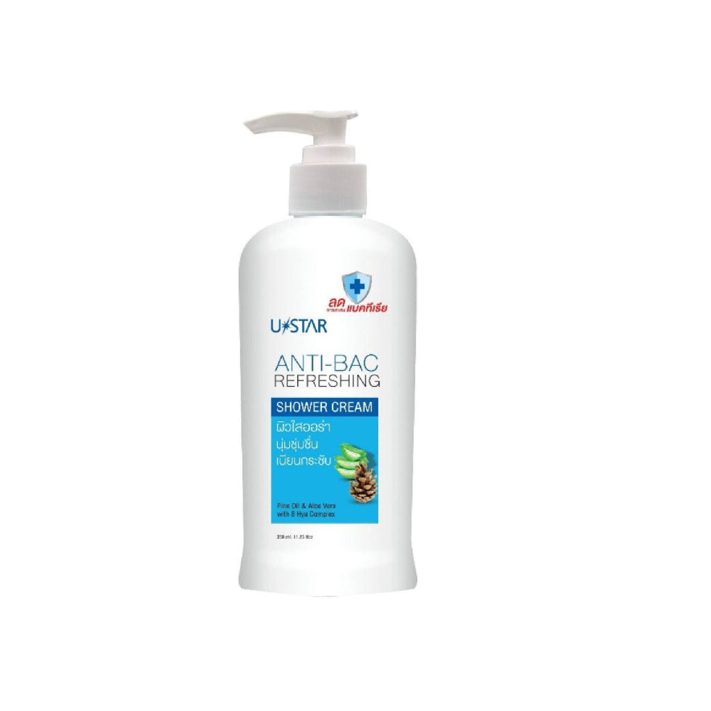 Ustar Anti-Bac Refreshing Shower Cream #04054 : ยูสตาร์ รีเฟรชชิ่ง ครีมอาบน้ำ สูตร แอนตี้ แบคทีเรีย