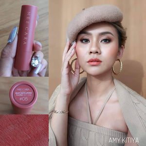 Nee Cara Velvet Matte Lipstick #NA1962 : neecara นีคาร่า เวลเวท แมท ลิปสติก