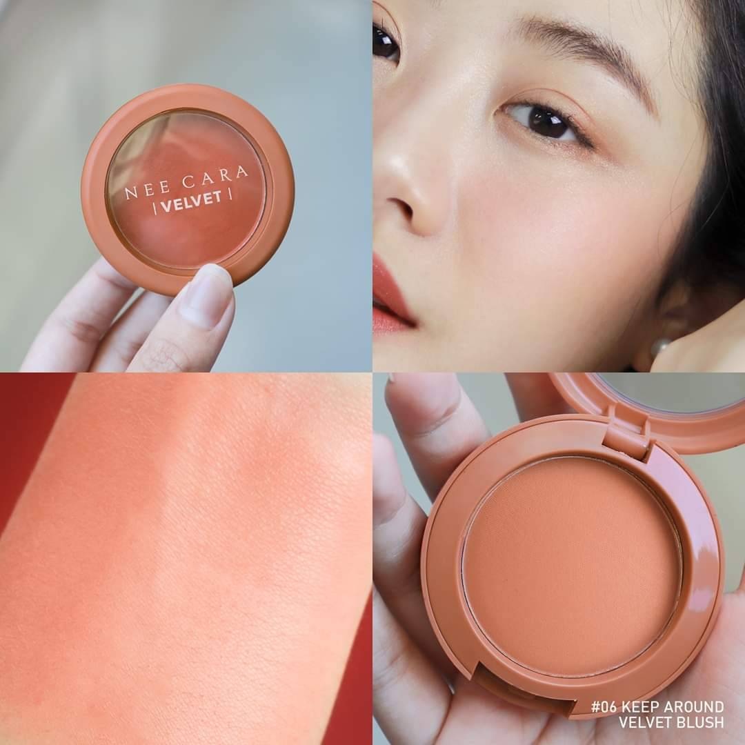 Nee Cara Velvet Blush #NA1963 : neecara นีคาร่า เวลเวท บลัช