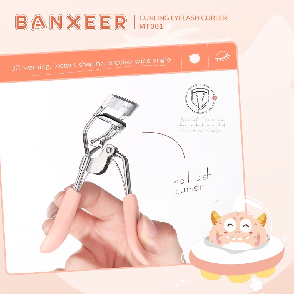 Banxeer User Friendly Curling Monster Eyelash Curler #MT001 : แบงเซียร์ ที่ดัดขนตา x 1 ชิ้น