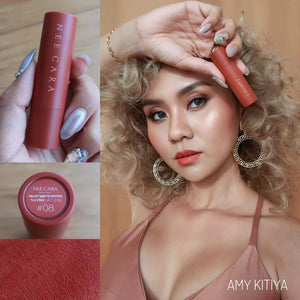 Nee Cara Velvet Matte Lipstick #NA1962 : neecara นีคาร่า เวลเวท แมท ลิปสติก