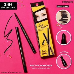 Sivanna Long Wear Gel Eyeliner Pen #HF777 : ซิวานน่า อายไลเนอร์