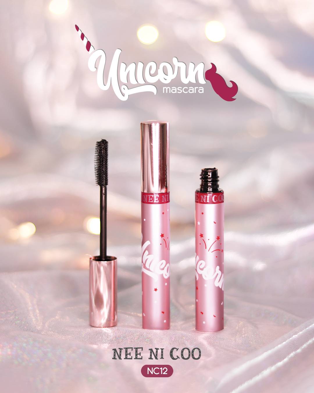 Nee Cara Nee Ni Coo Unicorn Mascara #NC12 : neecara นีคาร่า มาสคาร่า ยูนิคอร์น