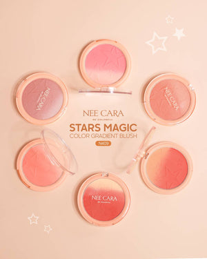 Nee Cara Stars Magic Color Gradient Blush #N409 : neecara นีคาร่า บลัชออน