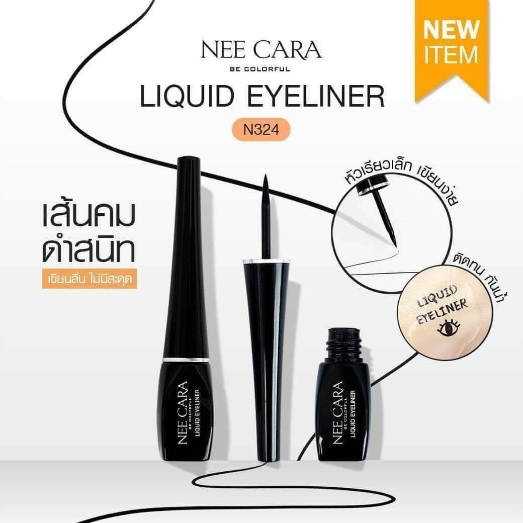 Nee Cara Liquid Eyeliner #N324 : Neecara นีคาร่า ลิควิด อายไลเนอร์