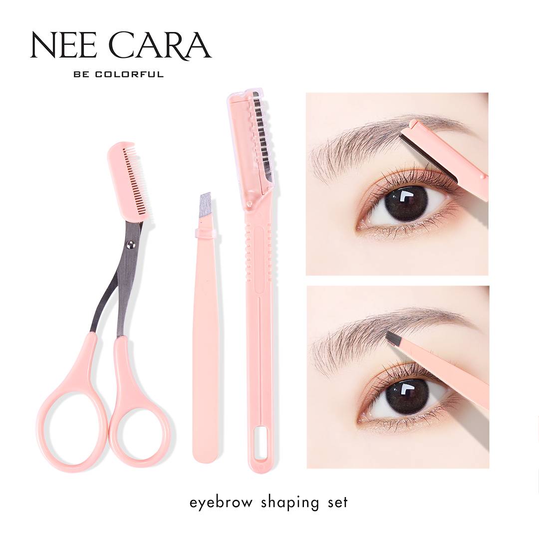 Nee Cara Eyebrow Shaping Set #N209 : neecara นีคาร่า เซตจัดแต่งทรงคิ้ว