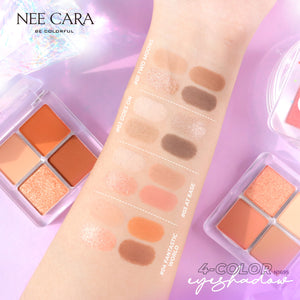 Nee Cara Monster 4 Color Eye Shadow #N1965 : neecara นีคาร่า มอนสเตอร์ อายแชโดว์