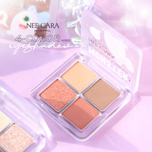 Nee Cara Monster 4 Color Eye Shadow #N1965 : neecara นีคาร่า มอนสเตอร์ อายแชโดว์