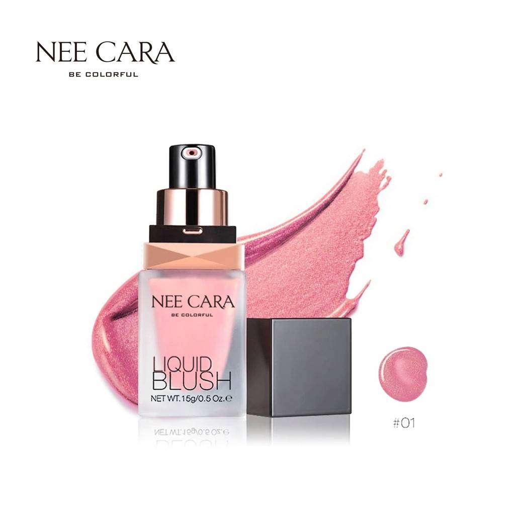 Nee Cara Liquid Blush #N165 : neecara บรัชออน สูตรน้ำ เนื้อครีม