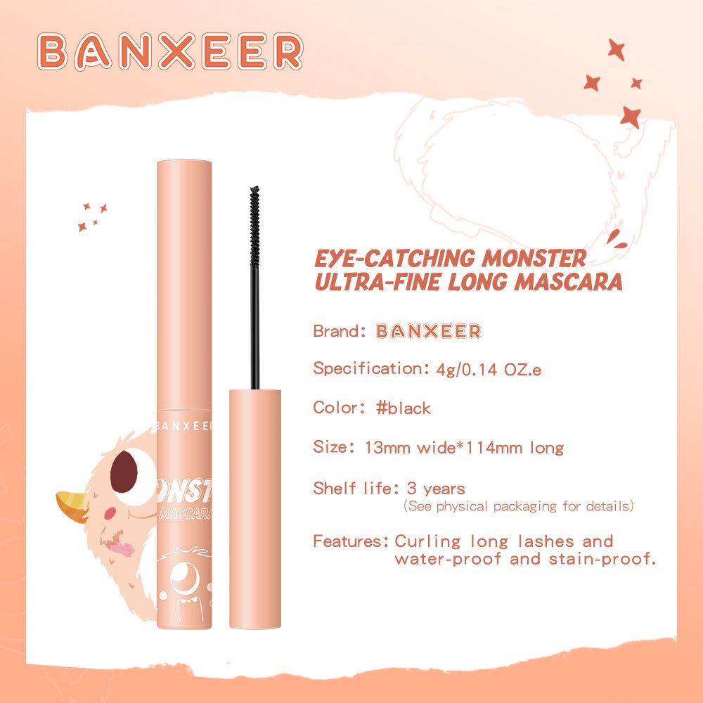 Banxeer Monster Ultra-Fine Long Mascara #BM03 : แบงเซียร์ ปัดขนตา มาสคาร่า