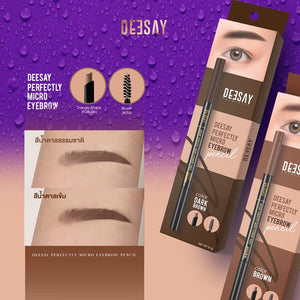 Deesay Perfectly Micro Eyebrow Pencil : ดีเซ้ย เพอร์เฟคลี่ ไมโครอายโบรว์ ดินสอเขียนคิ้ว