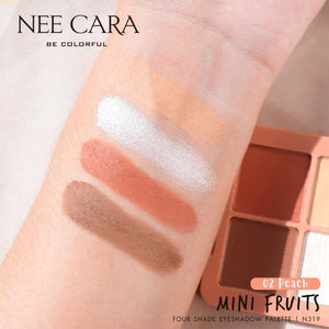 Nee Cara Mini Fruits Eyeshadow Palette #N319 : neecara นีคาร่า มินิ อายแชโดว์ พาเลท