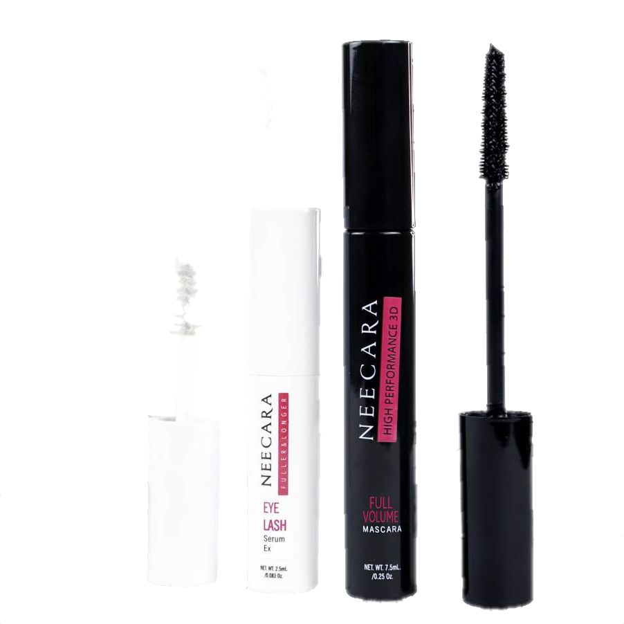 Nee Cara Eyelash Set Serum/Mascara #N192 : neecara นีคาร่า มาสคาร่า บำรุงขนตา