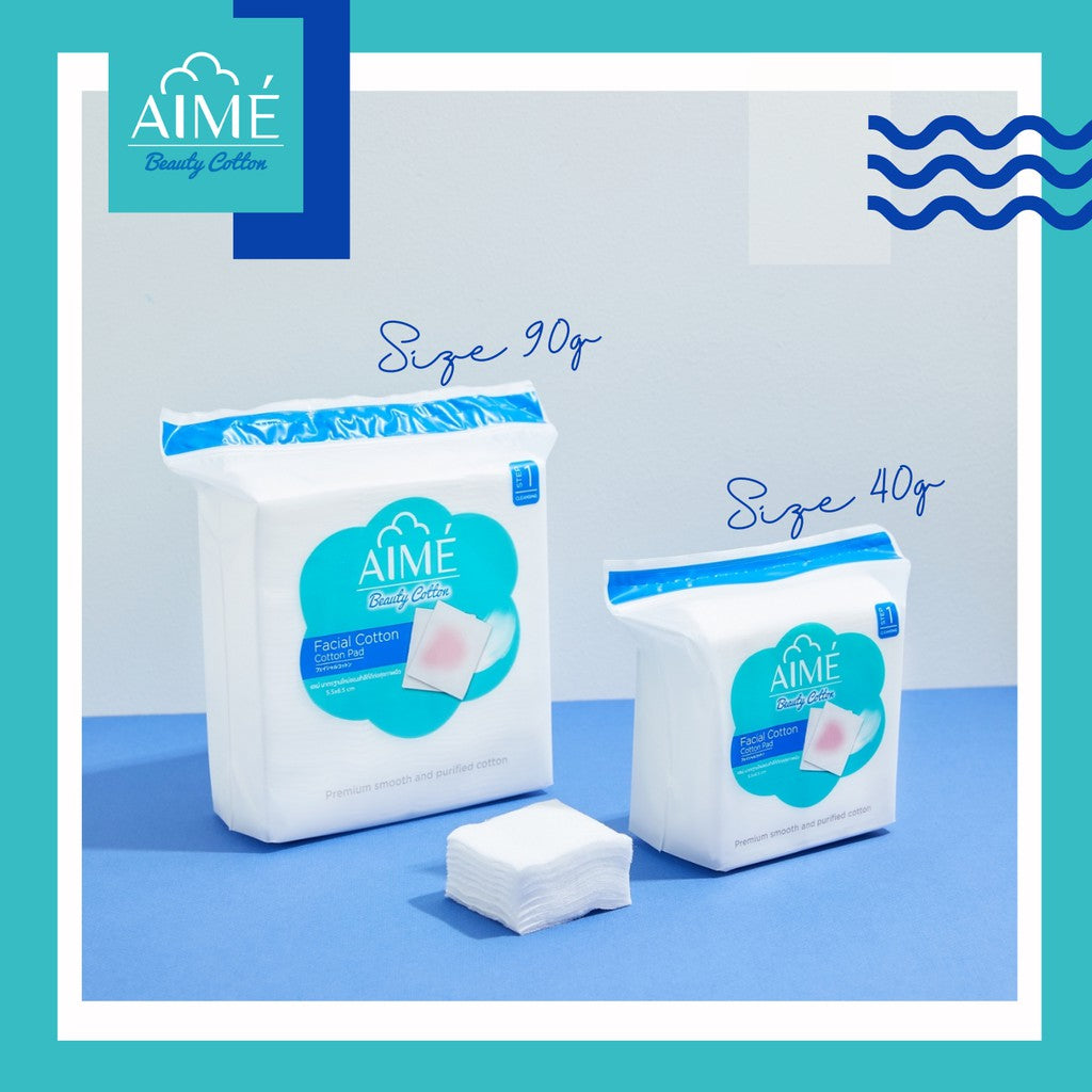 Aime Facial Cotton : เอเม่ สำลี สำลีเช็ดหน้า