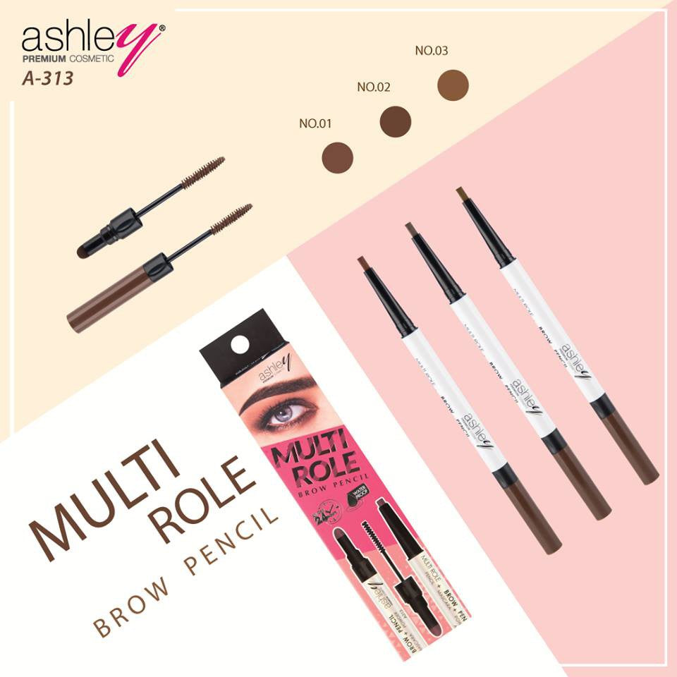 ASHLEY MULTI ROLE BROW PENCIL (A313) : แอชลี่ย์ ดินสอ เขียนคิ้ว