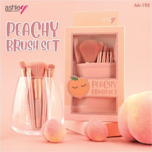 Ashley Peachy Brush set #AA-192 : แอชลี่ย์ เซต แปรงปัดแก้ม 5 ชิ้น