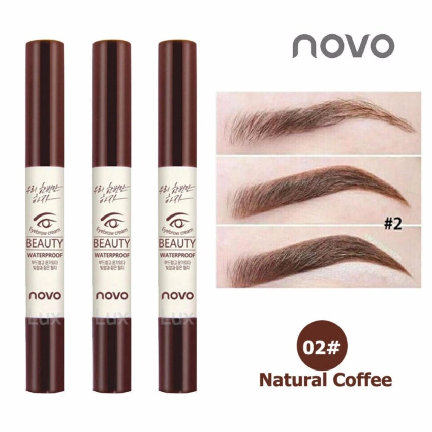 Novo Eyebrow Cream #5068 : โนโว อายโบรว์ ครีม เจลเขียนคิ้ว