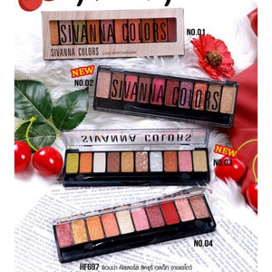 Sivanna Luxury Velvet Eyeshadow #HF697 : ซิวานน่า อายแชโดว์เนื้อครีม