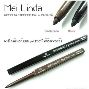 Mei Linda Defining Eyeliner Auto #MD3036 : meilinda เมลินดา อายไลเนอร์ แบบหมุน ออโต้