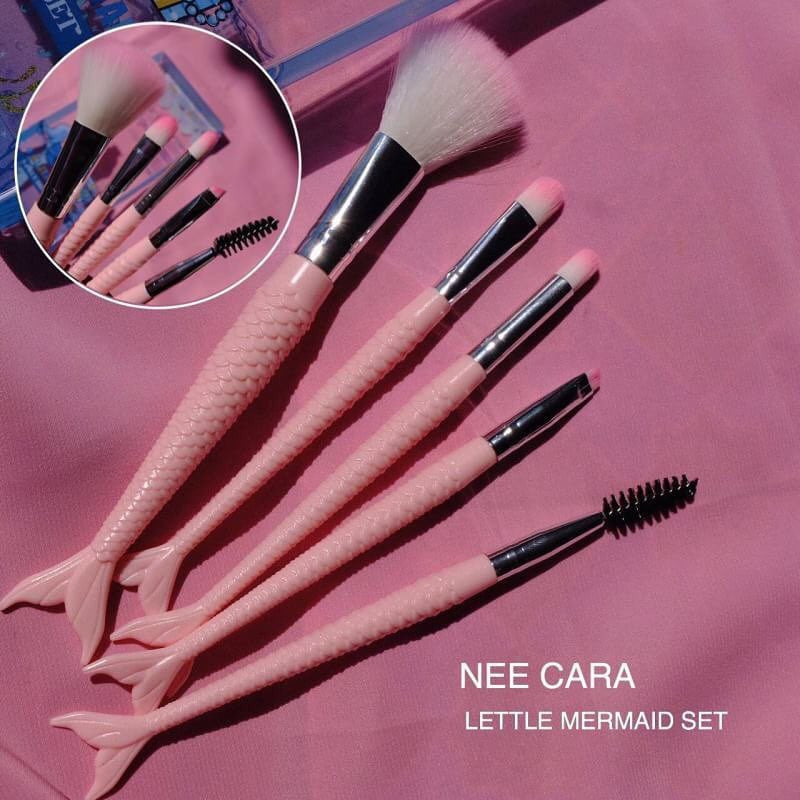 Nee Cara Little Mermaid Set #N688 : neecara ชุดแปรงนางเงือกน้อย