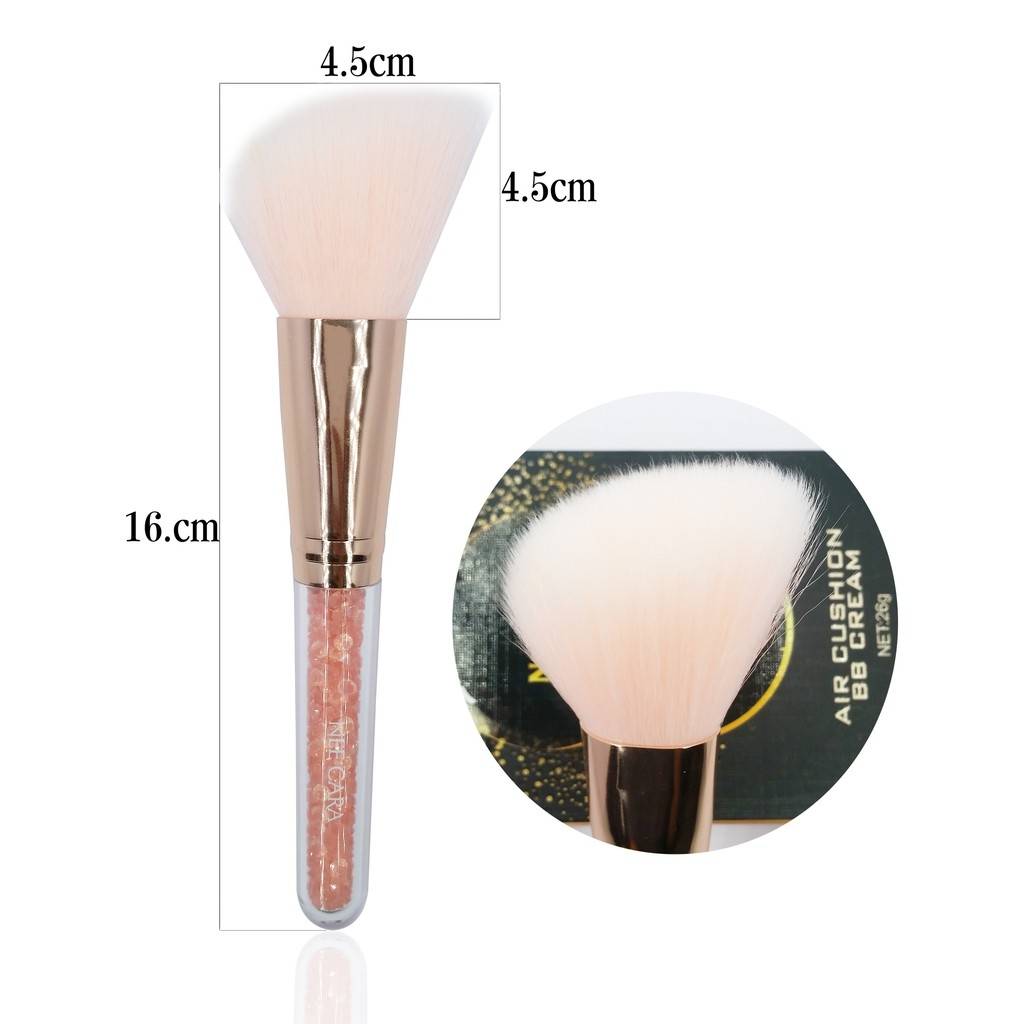 Nee Cara Pink Crystal Brush #N801 : neecara แปรง พิงค์คริสตัล