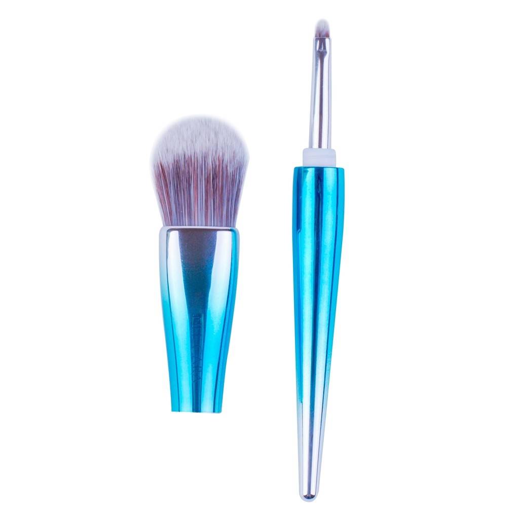 Nee Cara 2-Tone Foundation Brush & Concealer Brush #N756 :neecara นีคาร่า แปรง ปัดแก้ม ขนนุ่ม