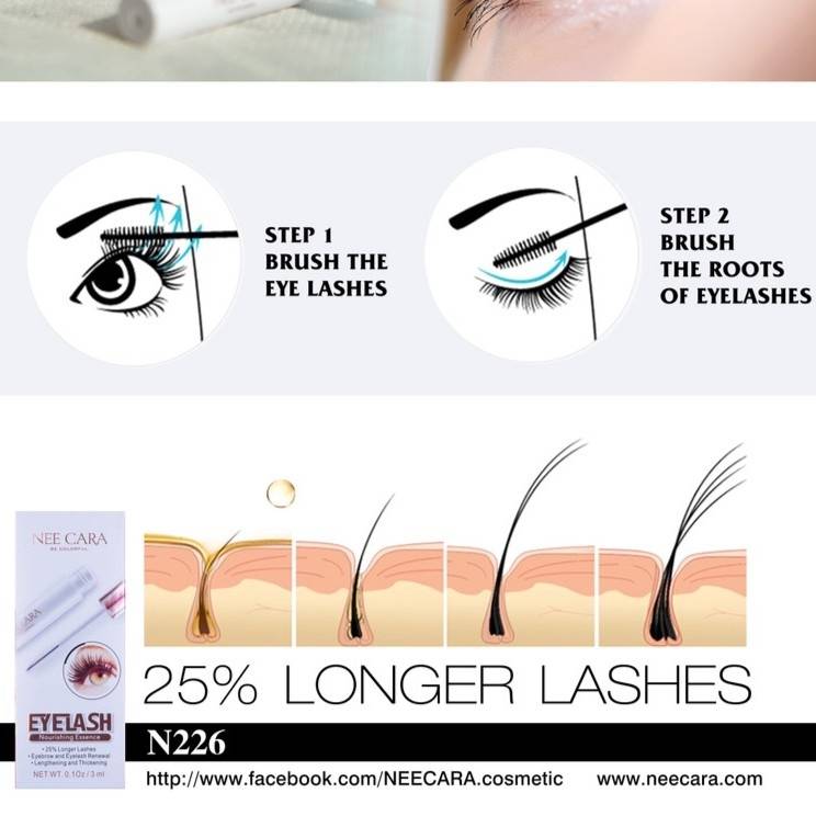 Nee Cara Eyelash Nourishing Essence #N226 : neecara นีคาร่า เอสเซ้นส์ บำรุงขนตา