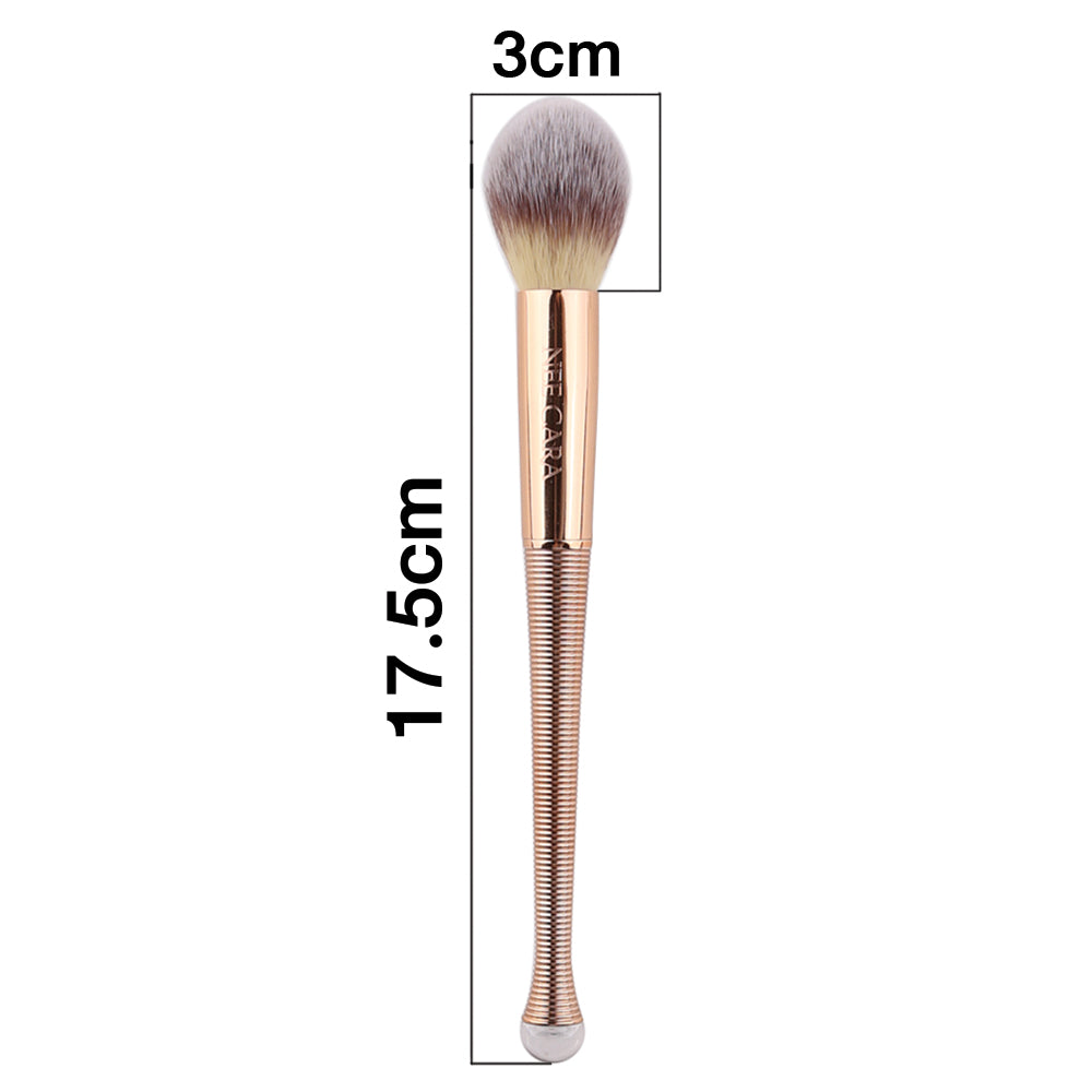 Nee Cara Mermaid Single Brush #N875 : neecara แปรง แต่งหน้า ด้ามทอง ขนนุ่ม