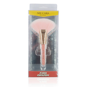 Nee Cara Pink Crystal Brush #N849 : neecara แปรงแต่งหน้า พิงค์คริสตัล