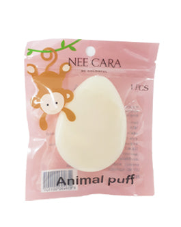 Nee Cara Animal puff #N204 : neecara นีคาร่า พัฟ ฟองน้ำ แต่งหน้า