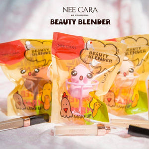 Nee Cara Beauty Blender #N201 : neecara ฟองน้ำ รองพื้น แต่งหน้า ฟองน้ำไข่