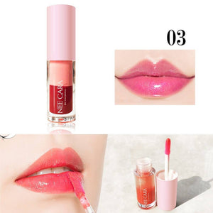 Nee Cara 2 Tone Liquid Lipstick #N302 : neecara นีคาร่า 2โทน ลิปกลอส