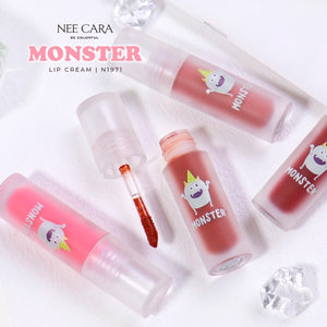 Nee Cara Monster Lip Cream Tint #N1971 : นีคาร่า ลิปนุ่มมอนส์เตอร์ ลิปทินท์ ลิปเนื้อนุ่ม