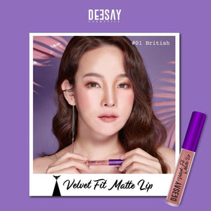 Deesay Velvet Fit Matte Lip : ดีเซ้ย์ ลิป แมท