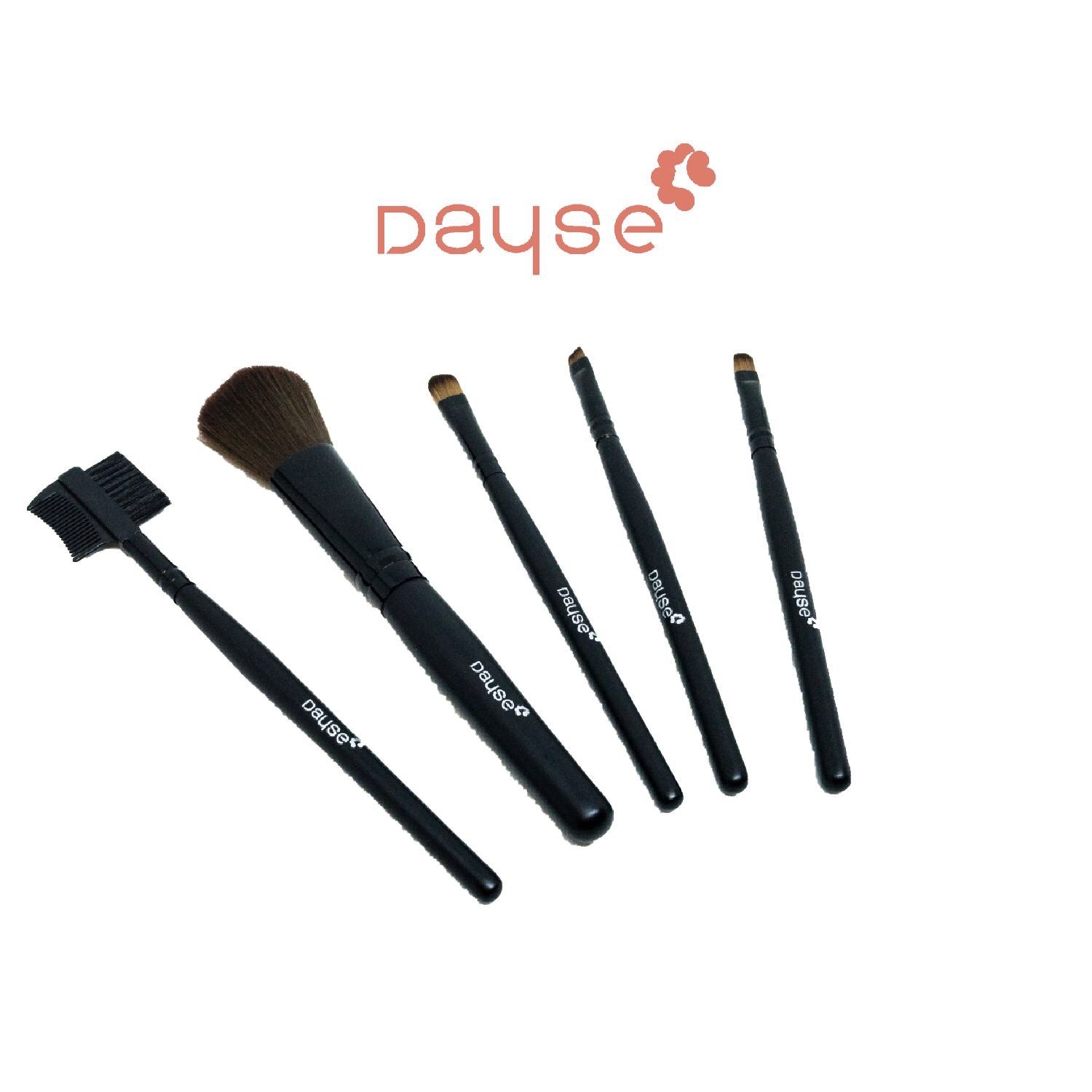 Dayse Brush Set (BS001) : เดย์ซี่ ชุด เซต แปรงแต่งหน้า 5 ชิ้น [1 ชุด]