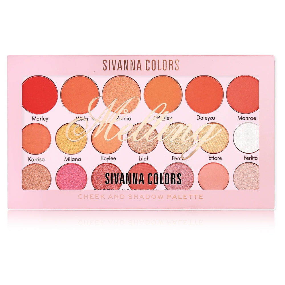 Sivanna Melting Cheek and Shadow Palette #HF3012 : ซิวานน่า พาเลทแต่งหน้า