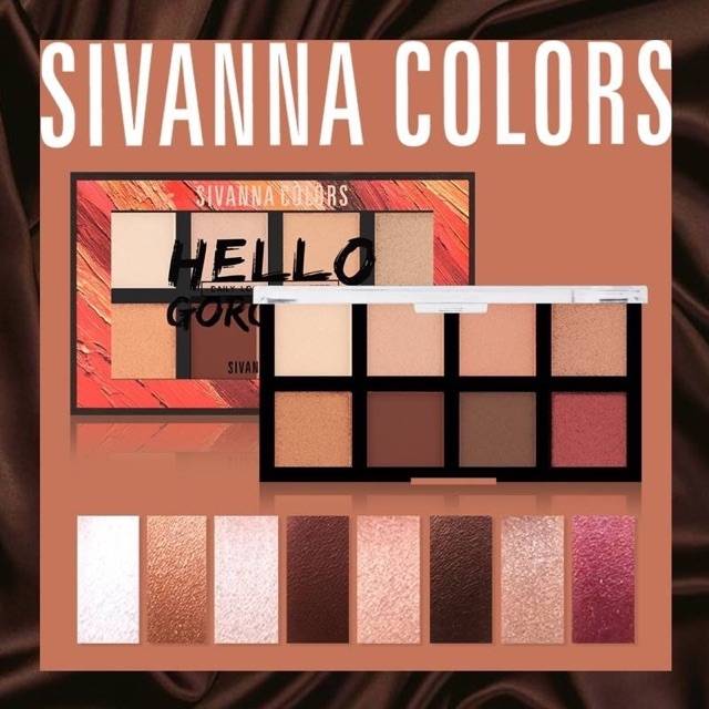 Sivanna Urban Light Pro Eyeshadow Palette #HF5013 : ซิวานน่า อายแชโดว์
