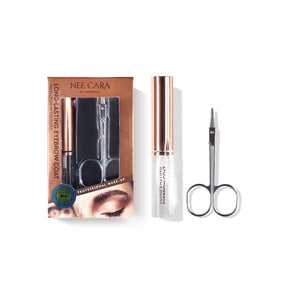 Nee Cara Long Lasting Eyebrow Coat #N194 : นีคาร่า เจลปัดคิ้ว มาสคาร่าใส ปัดคิ้ว เจลเซ็ตขนคิ้ว