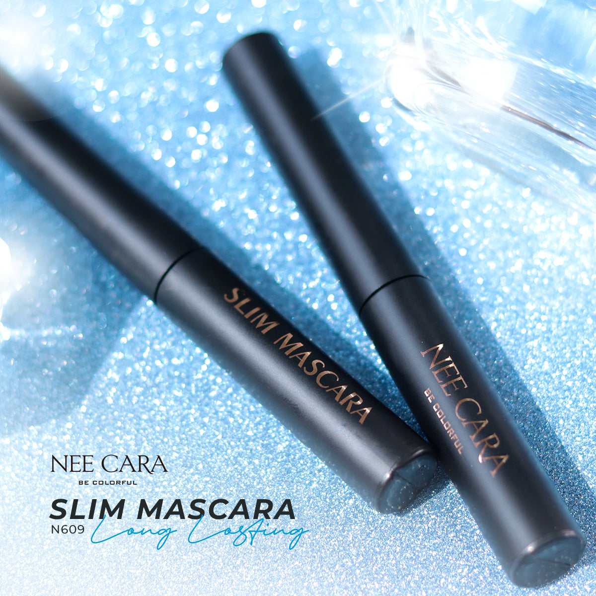 Nee Cara Slim Mascara #N609 : นีคาร่า สลิม มาสคาร่า หัวเล็ก