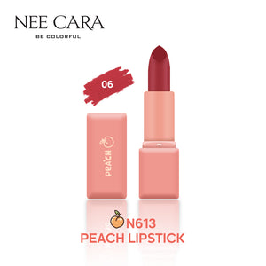 Nee Cara Peach Lipstick #N613 : neecara นีคาร่า พีช ลิปสติก