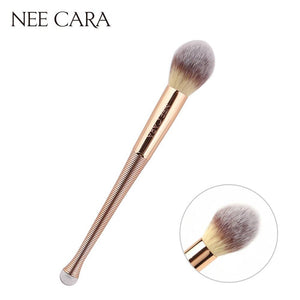 Nee Cara Mermaid Single Brush #N875 : neecara แปรง แต่งหน้า ด้ามทอง ขนนุ่ม